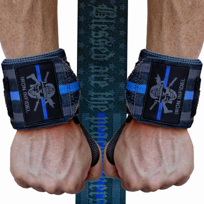 Wrist Wraps for Weightlifting - 18" Heavy Duty Support for Working Out, Gym Accessories for Men - Use for Lifting, Crossfit, Fitness, Exercise, Bench Press, Powerlifting