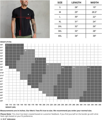 Men'S Short Sleeve Fitted T-Shirts