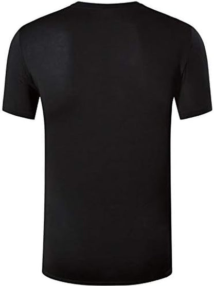 Youth Quick Dry Wicking Active Athletic Short Sleeve Performance T-Shirt Big Boys & Girls Tennis Golf Shirts LBS701