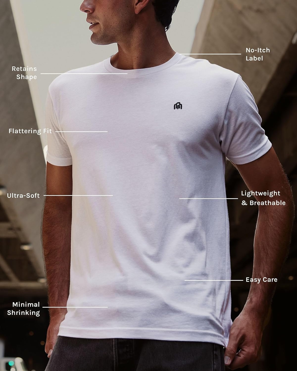 Men'S Short Sleeve Fitted T-Shirts